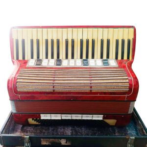 Acordeon Hohner Tango120 Baixos Vermelha