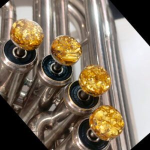 Botão para Pisto Tuba/Bombardão Gold