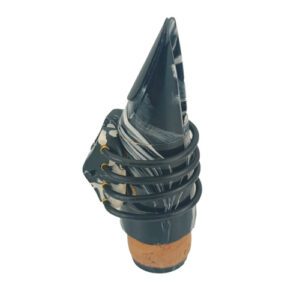 Abraçadeira Clarineta Equalize Kevlar Black/White Personalizada