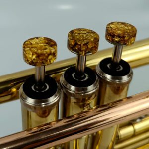 Botão para Pisto Trompete Gold